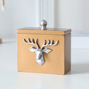 Deer Head Craft Toothpick Holder Tabel Storage Box Toothpick Dispenser Container Toothpick Dispenser